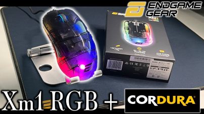 ENDGAME GEAR XM1 RGBとMPC450レビュー!優秀なマウスとパッドの画像
