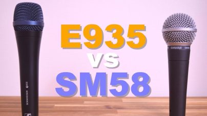 SENNHEISER E935とSHURE SM58：ダイナミックマイクの比較レビューの画像